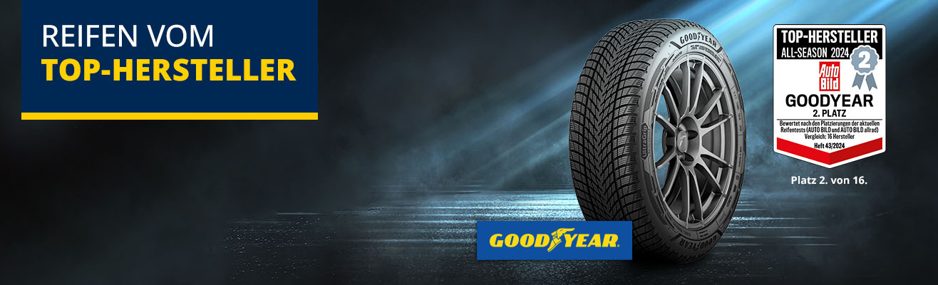 Goodyear ist Top Hersteller 2024 - Siegel
